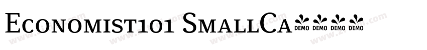 Economist101 SmallCa字体转换